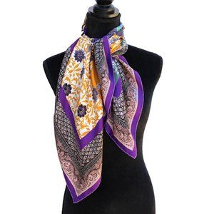 Etro Silk Square Scarf Multicolor Made in Italy!